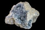 Large, Celestine (Celestite) Geode ( Lbs) - Madagascar #156519-4